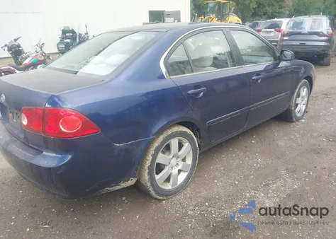 2007 Kia Optima Lx из США, поврежденный, VIN KNAGE123575129858
